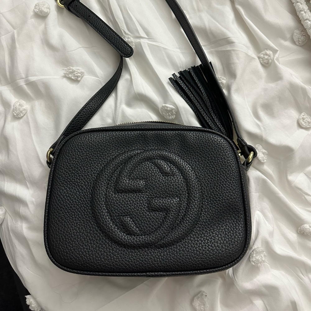 Black Crossbody Bag w/ Tassle